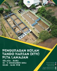 Jadwal Perawatan Kolam Tando Harian ( KTH ) PLTA Lamajang